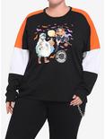 My Hero Academia Halloween Orange & Black Girls Long-Sleeve T-Shirt Plus Size, MULTI, alternate
