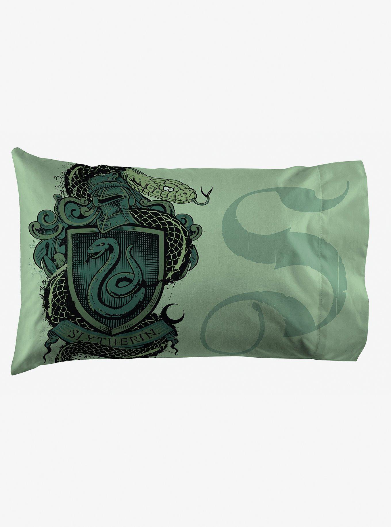 Harry Potter Slytherin Pillowcase, , alternate