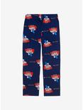 The Simpsons Treehouse of Horror Skeleton Couch Allover Print Sleep Pants - BoxLunch Exclusive, NAVY, alternate