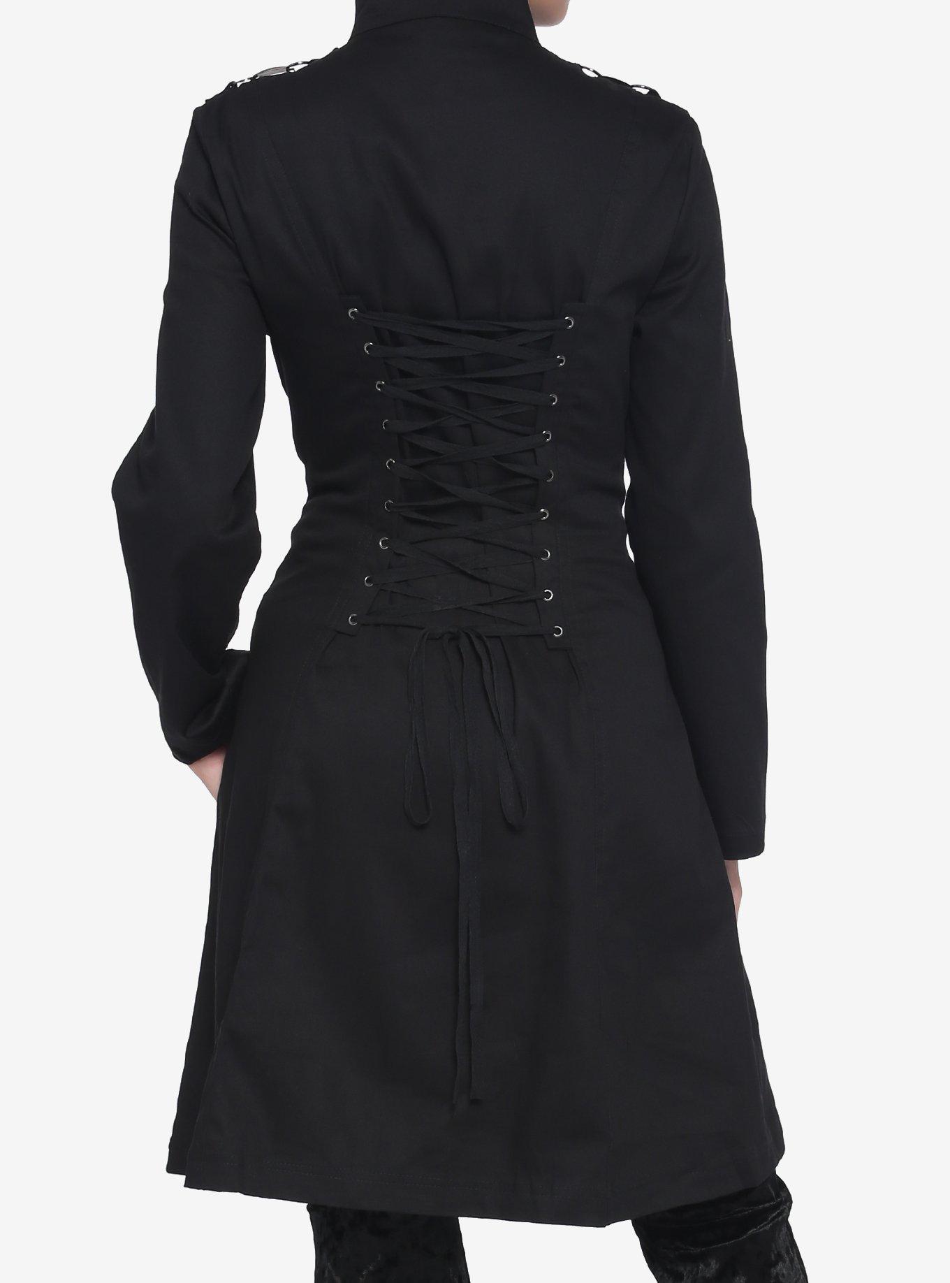 Black Strait Coat, BLACK, alternate