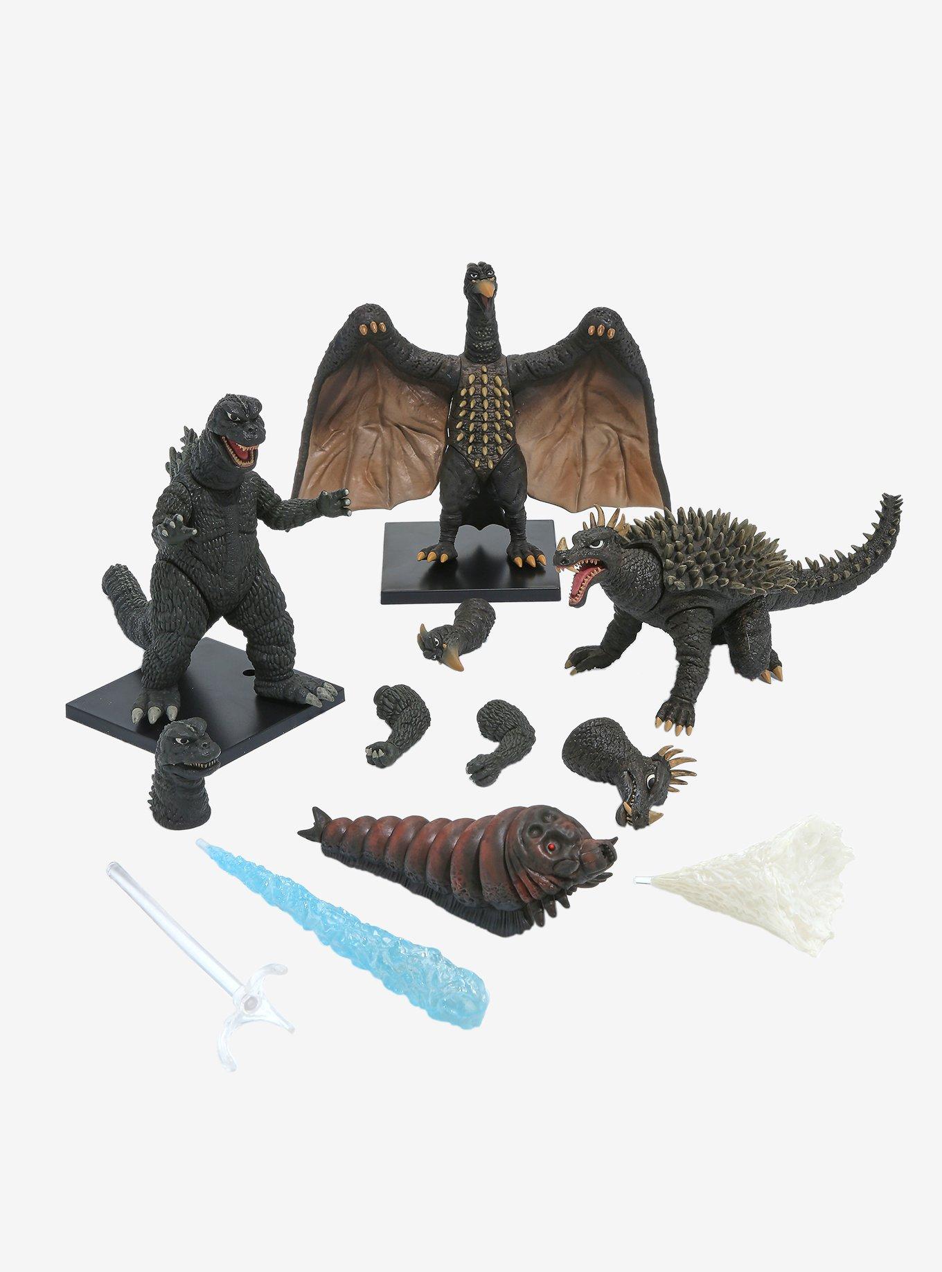 Godzilla Destroy All Monsters 5 Points XL Round 1 Figure Set, , alternate