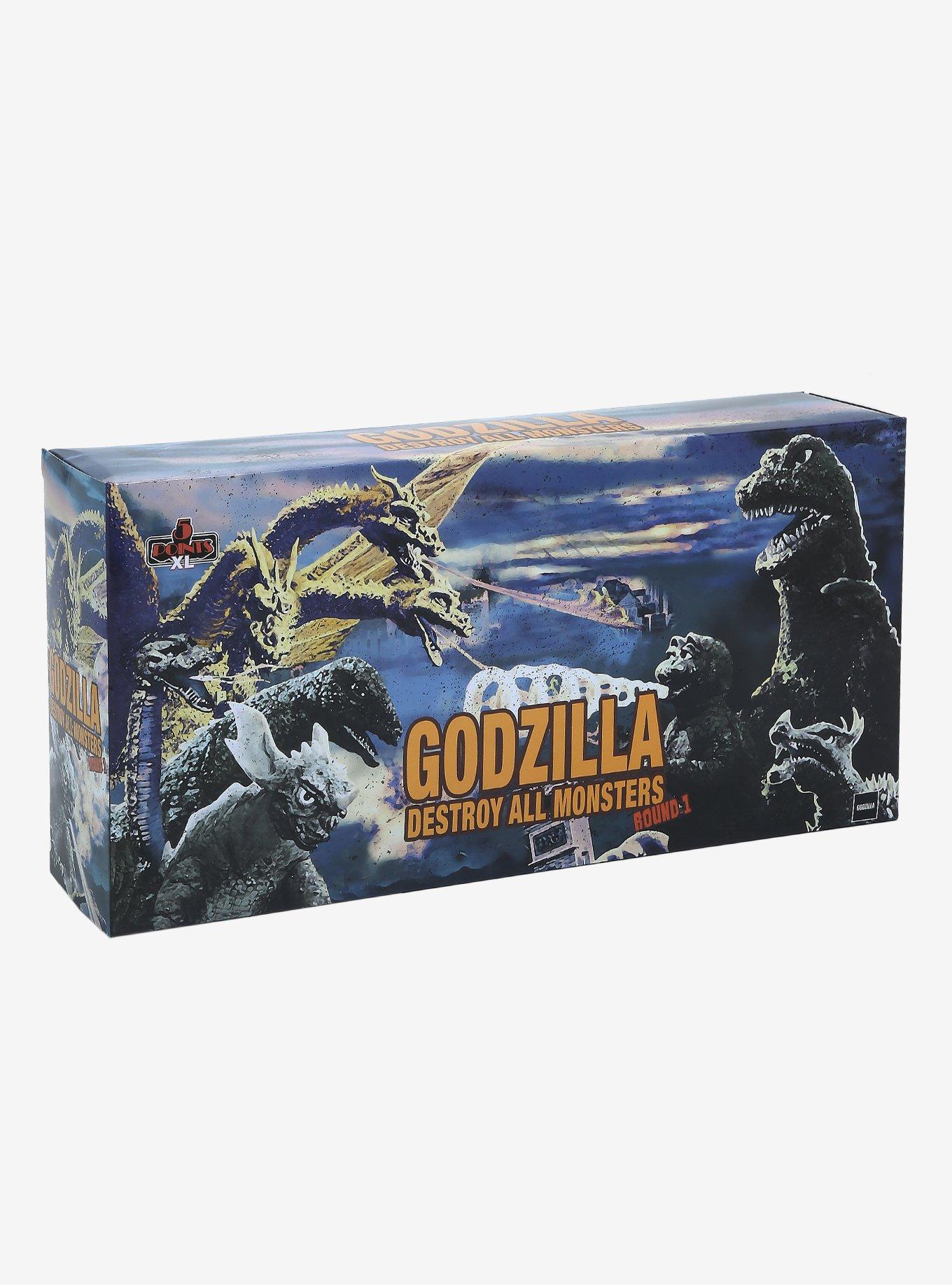 Godzilla Destroy All Monsters 5 Points XL Round 1 Figure Set, , alternate