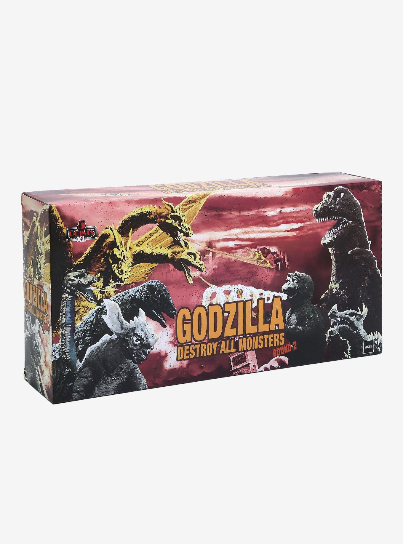 Godzilla Destroy All Monsters 5 Points XL Round 2 Figure Set, , alternate