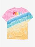 Disney Pride Lilo & Stitch Stitch with Ice Cream Tie-Dye T-Shirt - BoxLunch Exclusive, MULTI, alternate