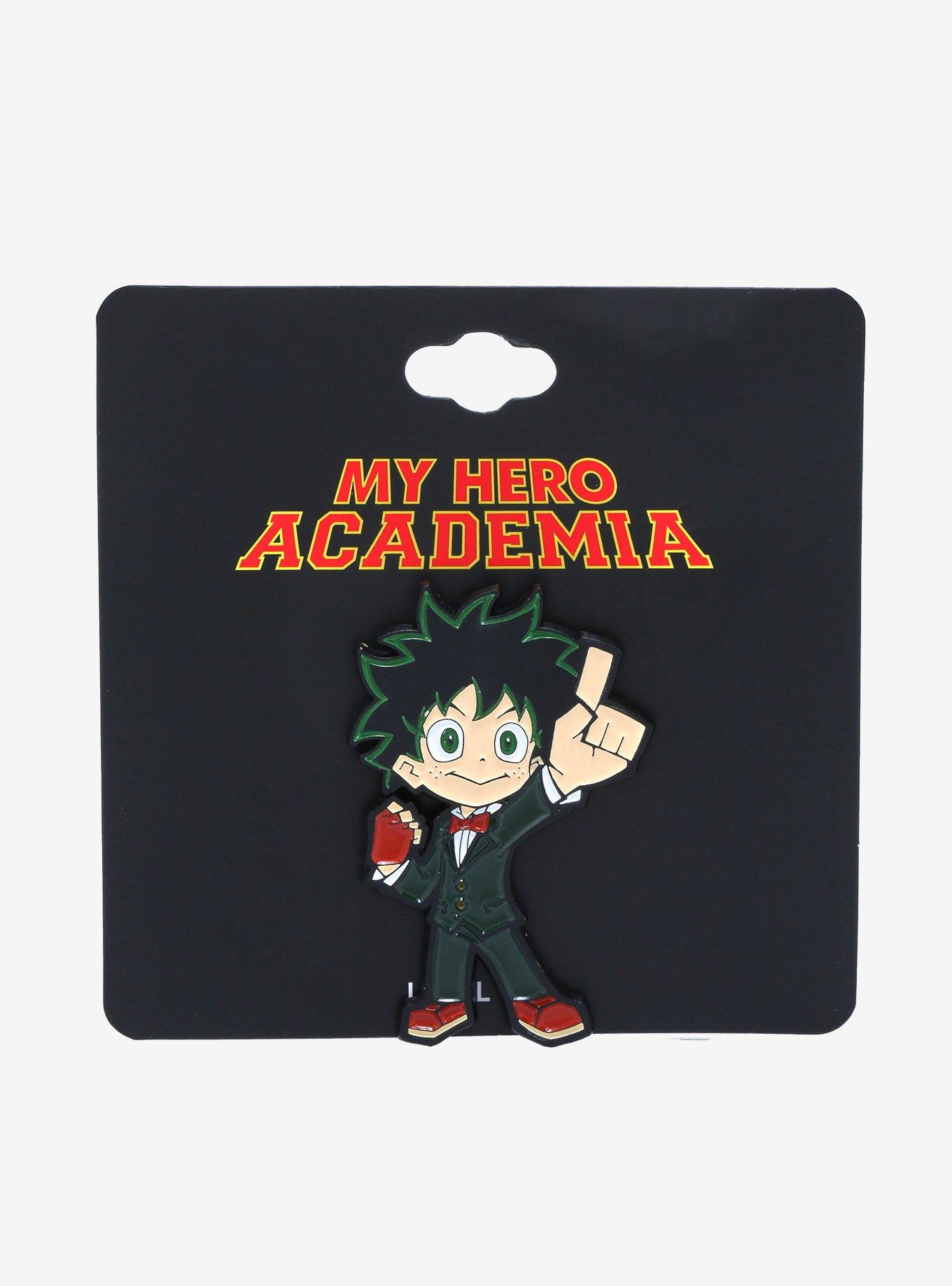 My Hero Academia: Two Heroes Chibi Deku in Suit Enamel Pin - BoxLunch Exclusive, , alternate