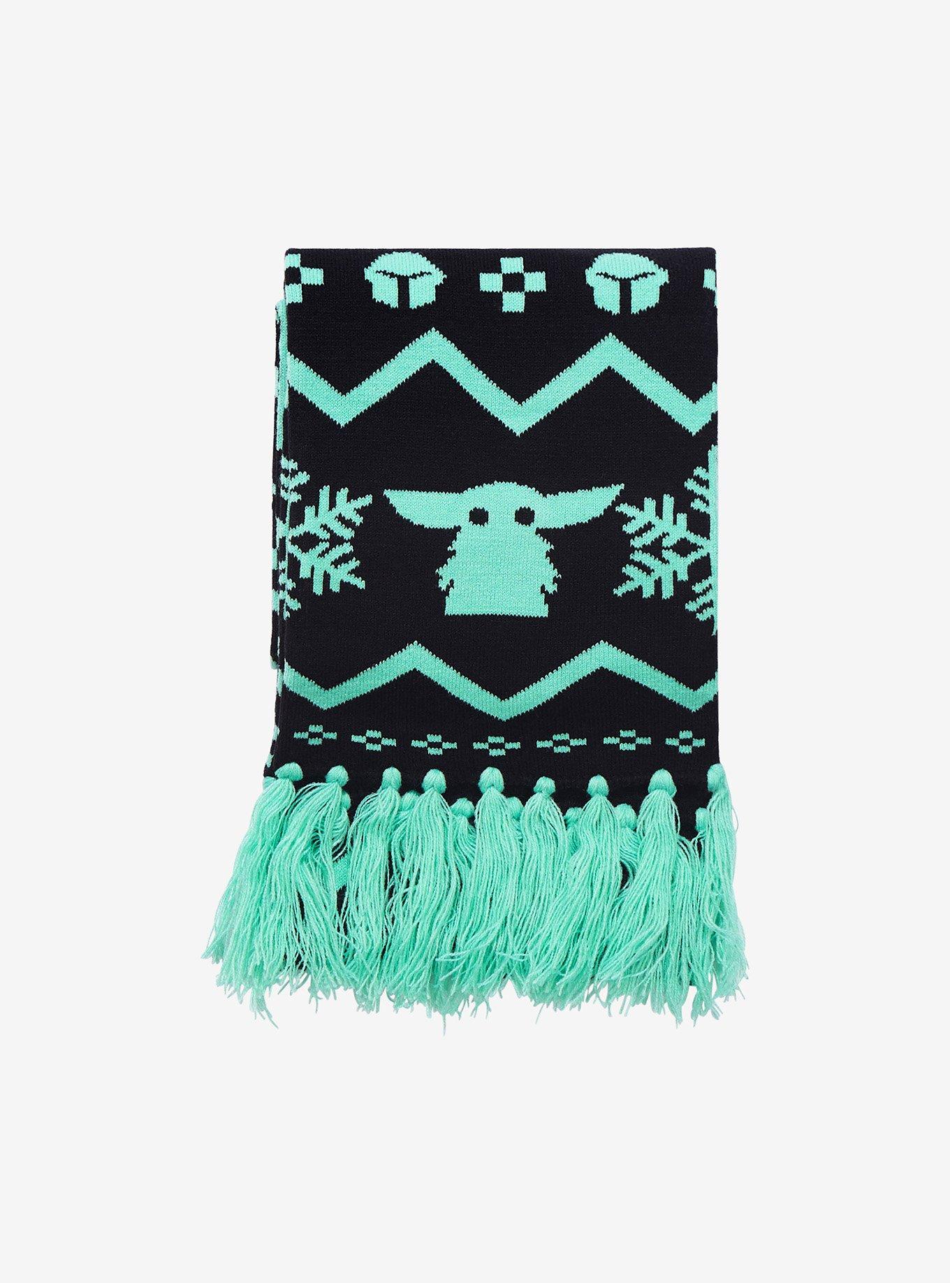 Star Wars The Mandalorian The Child Fair Isle Scarf, , alternate