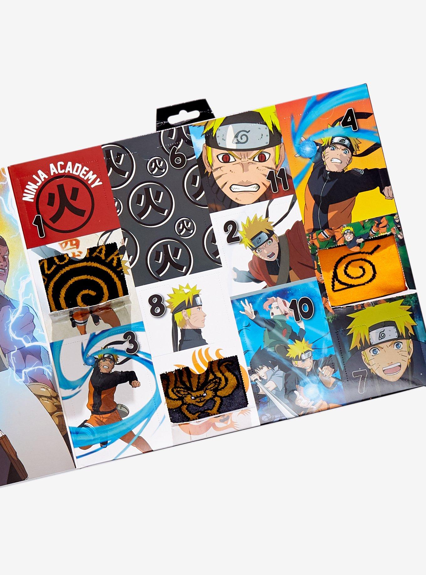 Naruto Shippuden 12 Days of Socks Advent Box Set, , alternate