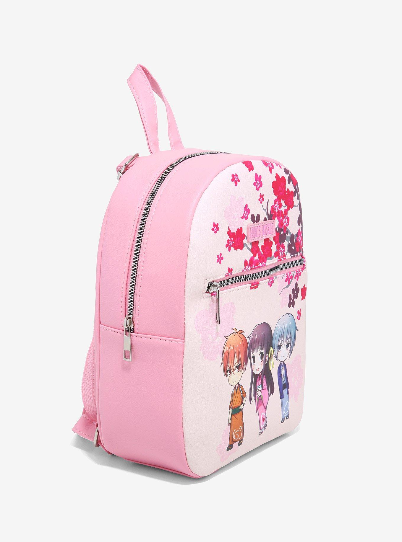 Fruits Basket Chibi Trio Sakura Mini Backpack, , alternate