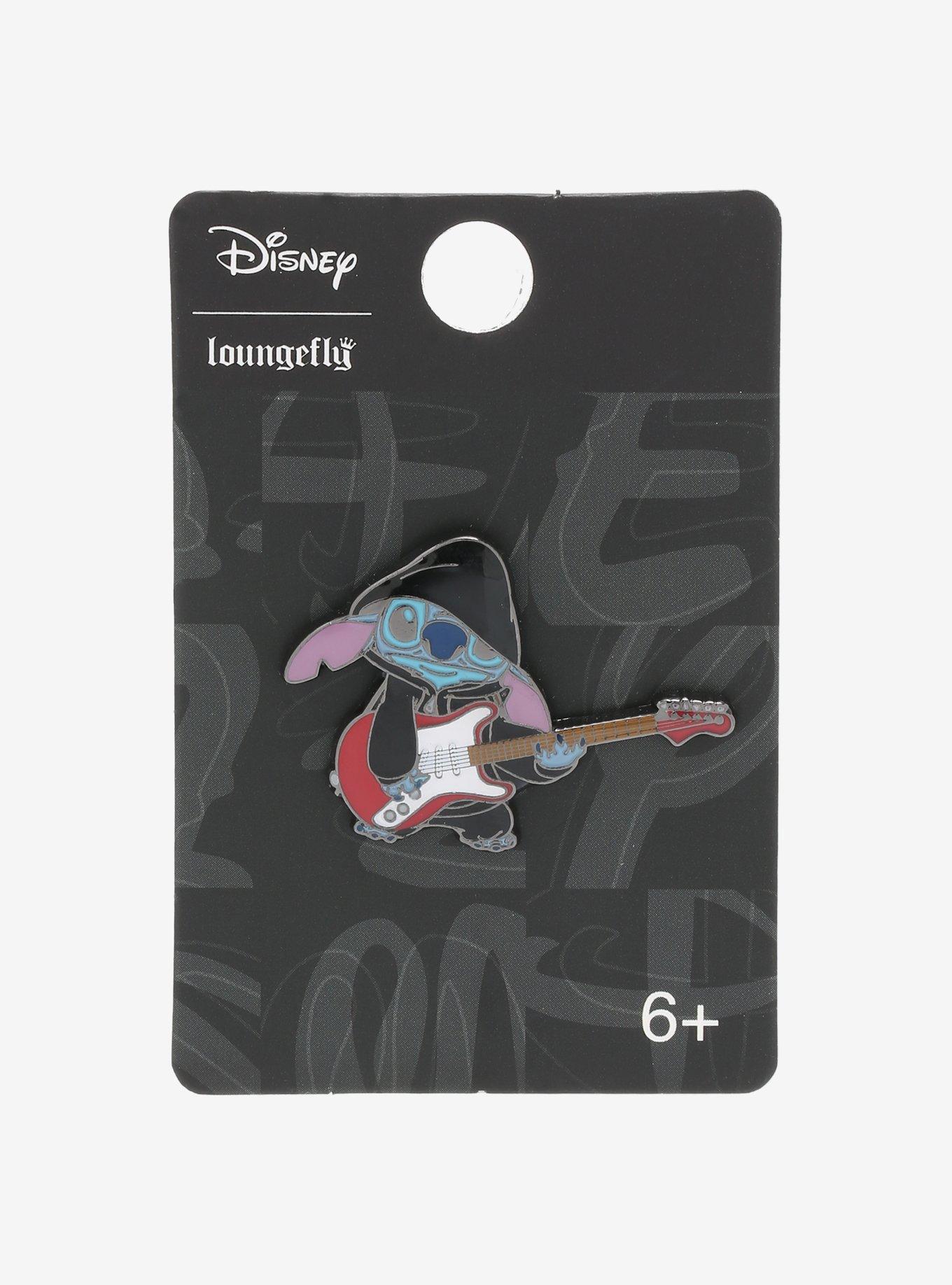 Disney Lilo & Stitch Guitar Enamel Pin, , alternate