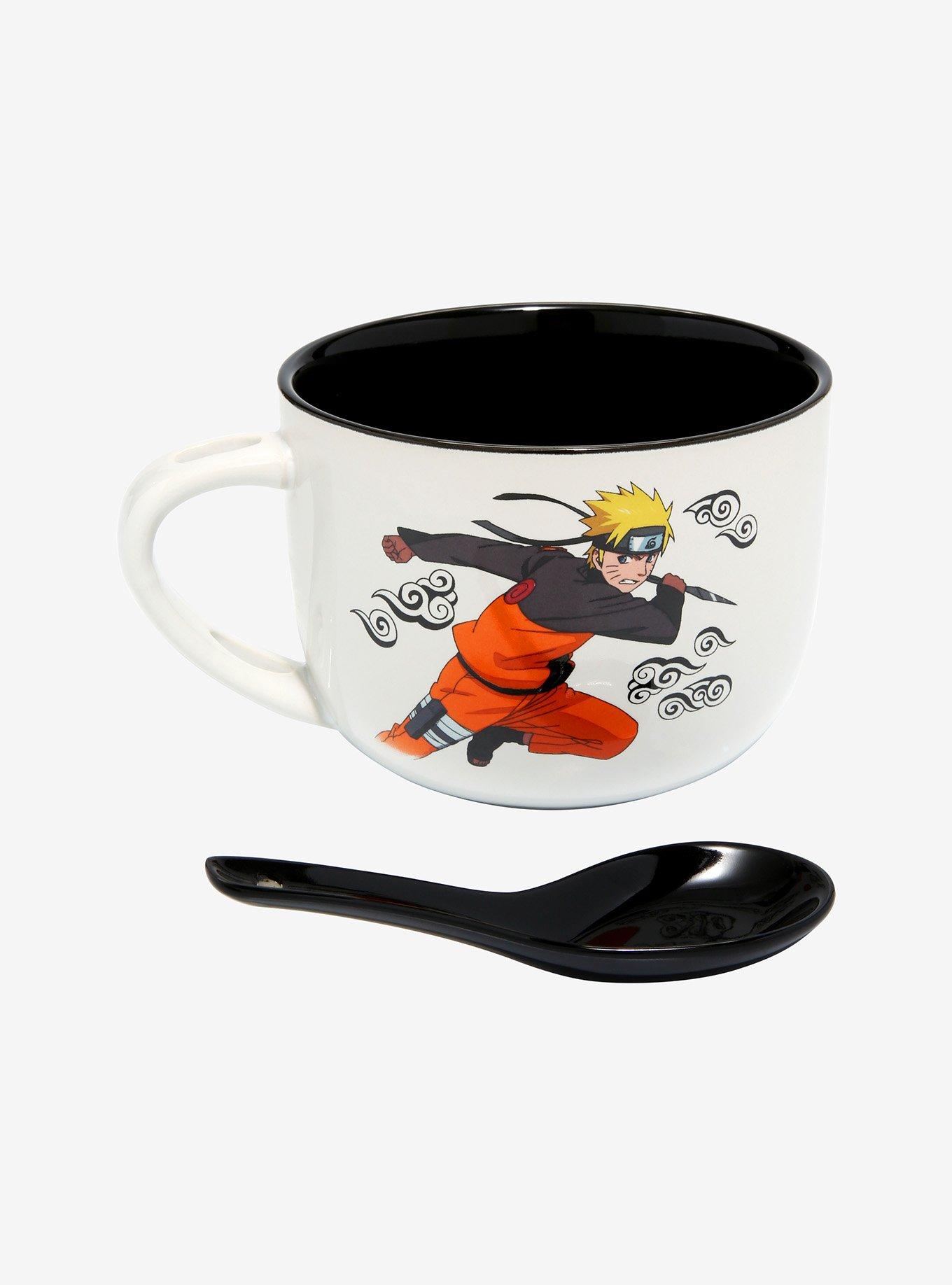 Naruto Shippuden Hidden Leaf Village Naruto Soup Mug with Spoon, , alternate