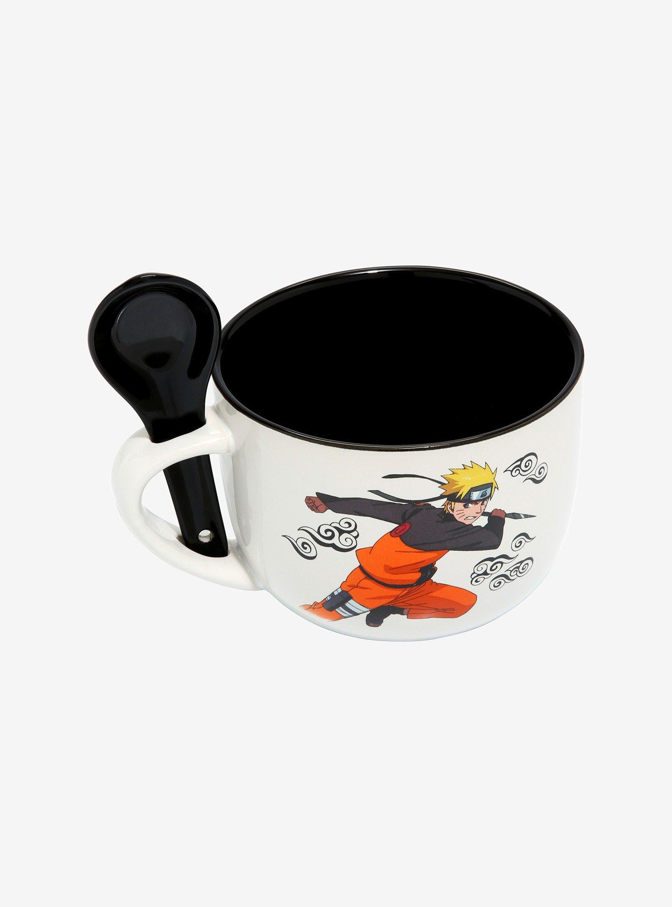 Naruto Shippuden Hidden Leaf Village Naruto Soup Mug with Spoon, , alternate