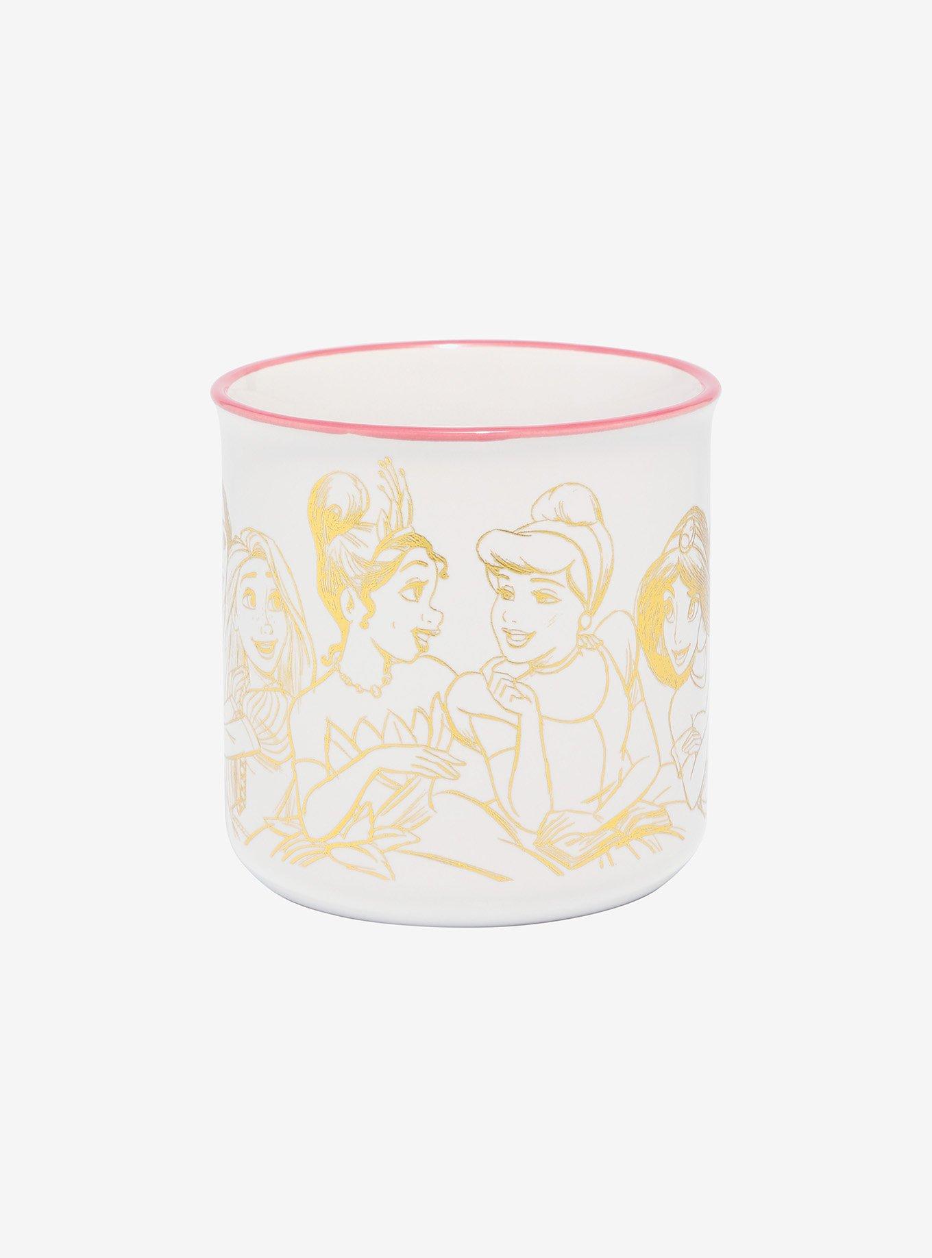Disney Princesses Group Gold-Etched Camper Mug, , alternate