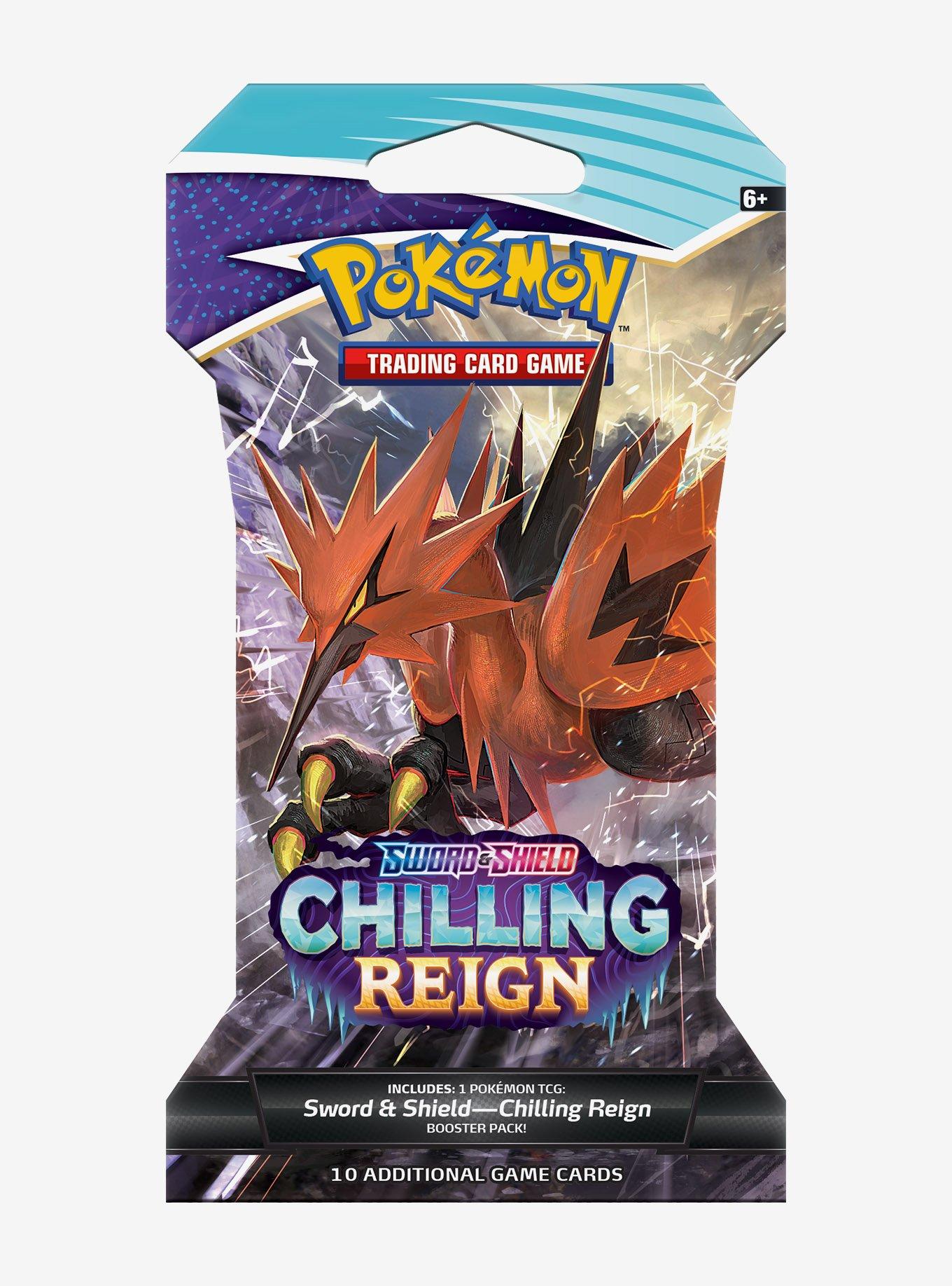 Pokemon Sword & Shield Chilling Reign Card Game Booster Pack, , alternate