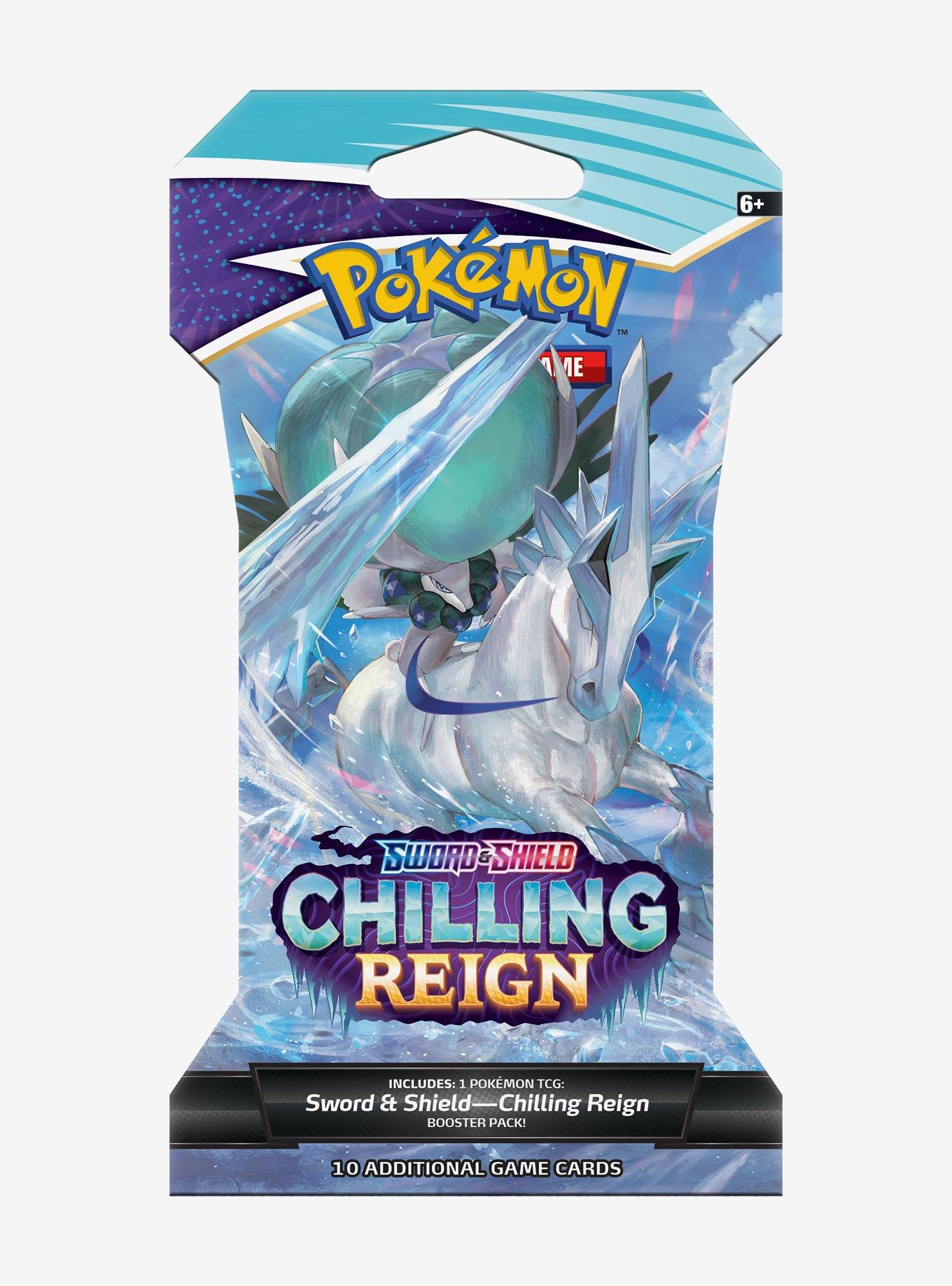 Pokemon Sword & Shield Chilling Reign Card Game Booster Pack, , alternate