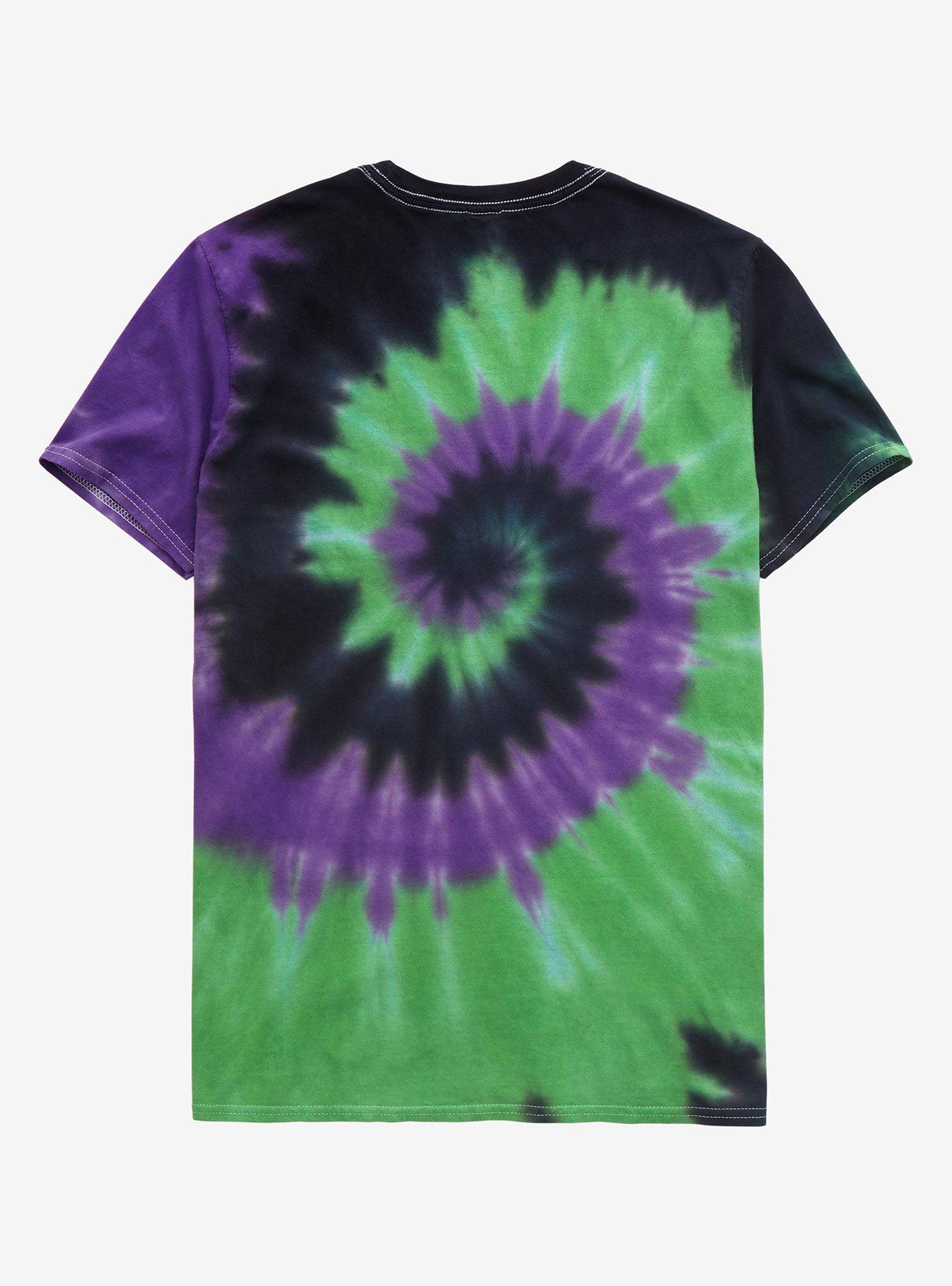 So Tired Green & Purple Wash T-Shirt, MULTI, alternate
