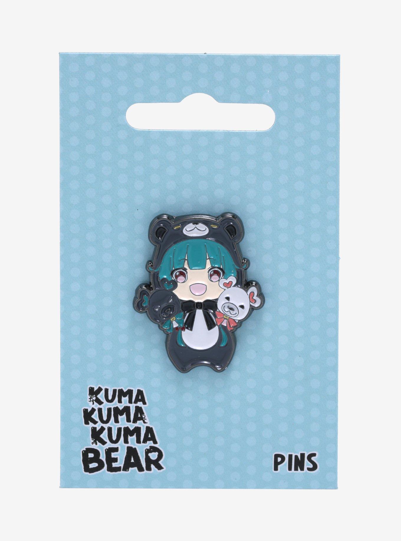 Kuma Kuma Kuma Bear Chibi Yuna Enamel Pin, , alternate