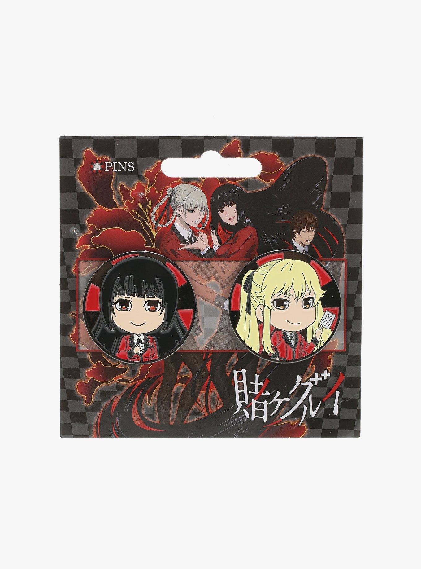 Kakegurui Chibi Yumeko & Mary Enamel Pin Set, , alternate