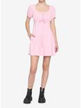 Pastel Pink Empire Dress, PINK, alternate