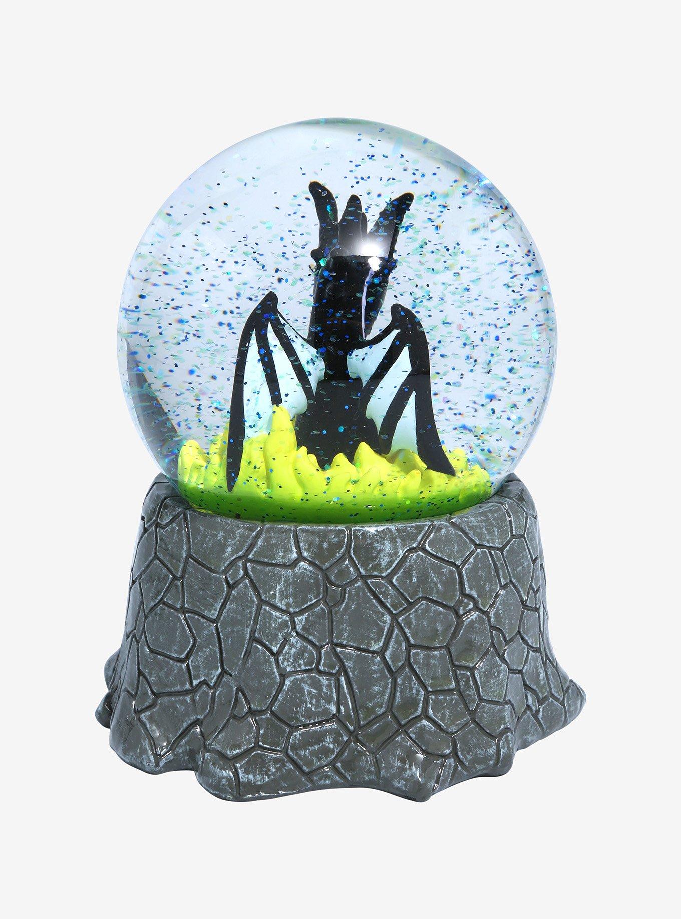 Disney Sleeping Beauty Dragon Maleficent Snow Globe, , alternate