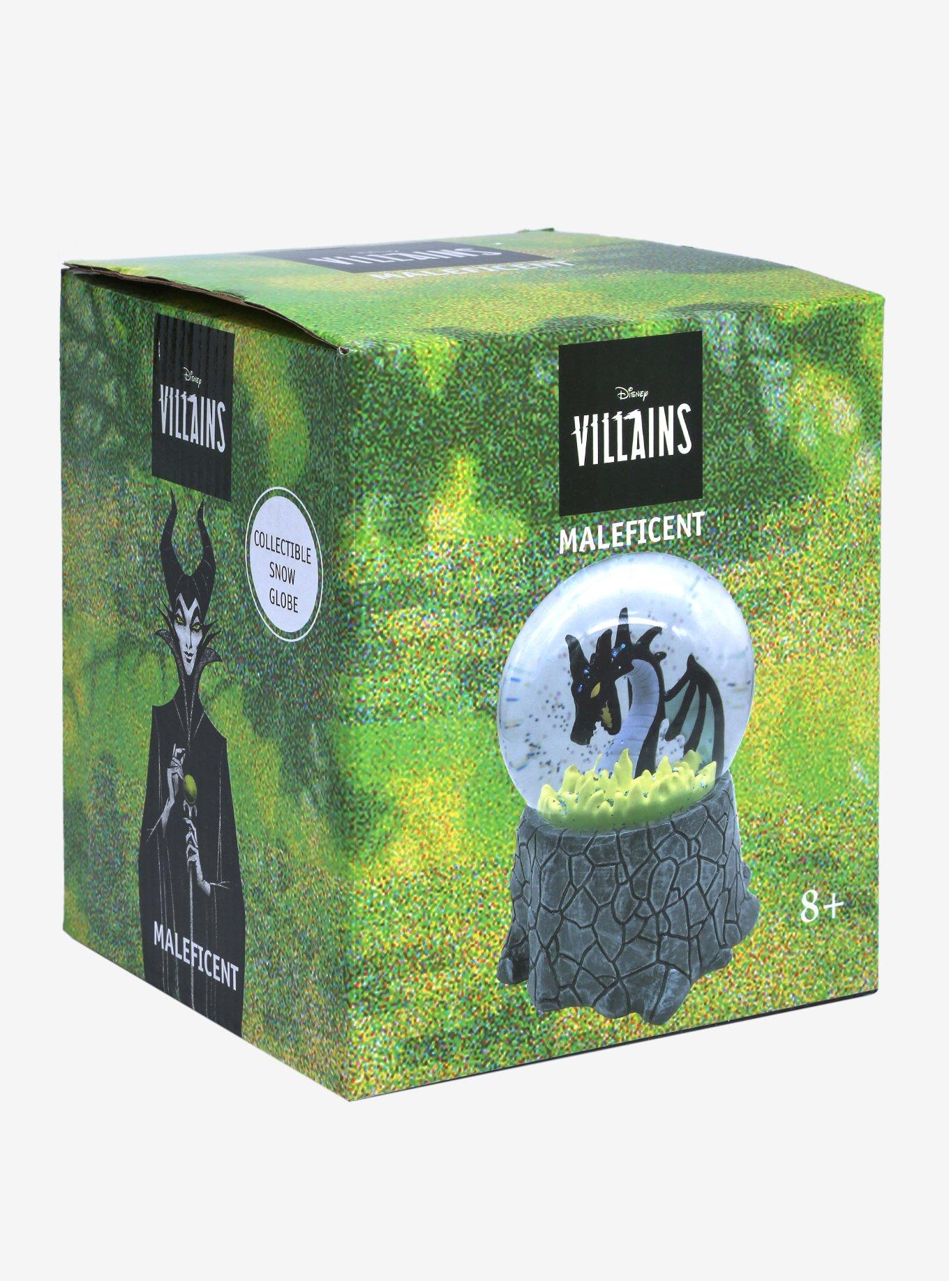 Disney Sleeping Beauty Dragon Maleficent Snow Globe, , alternate