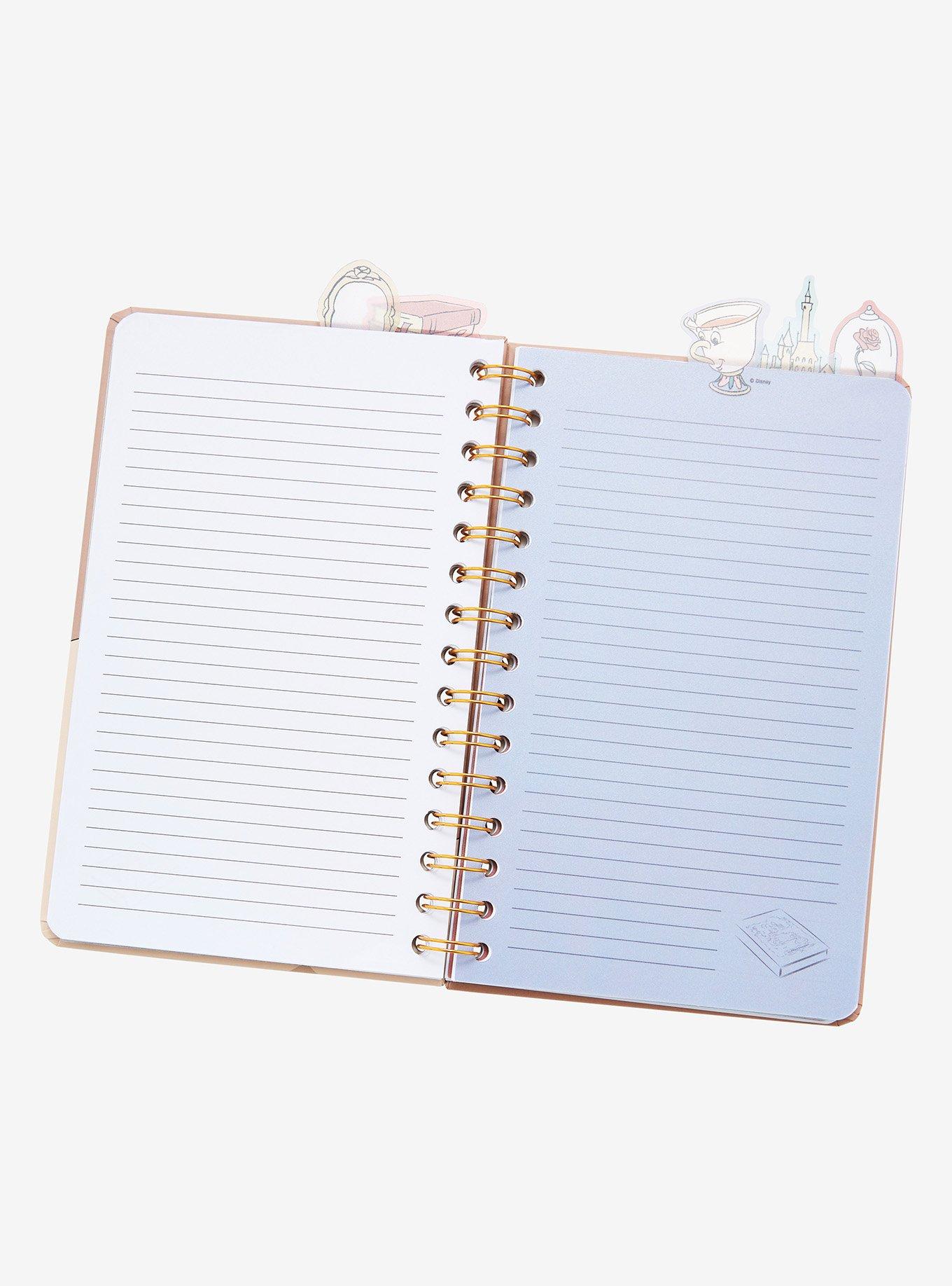 Disney Beauty and the Beast Belle's Book Club Tab Journal - BoxLunch Exclusive, , alternate