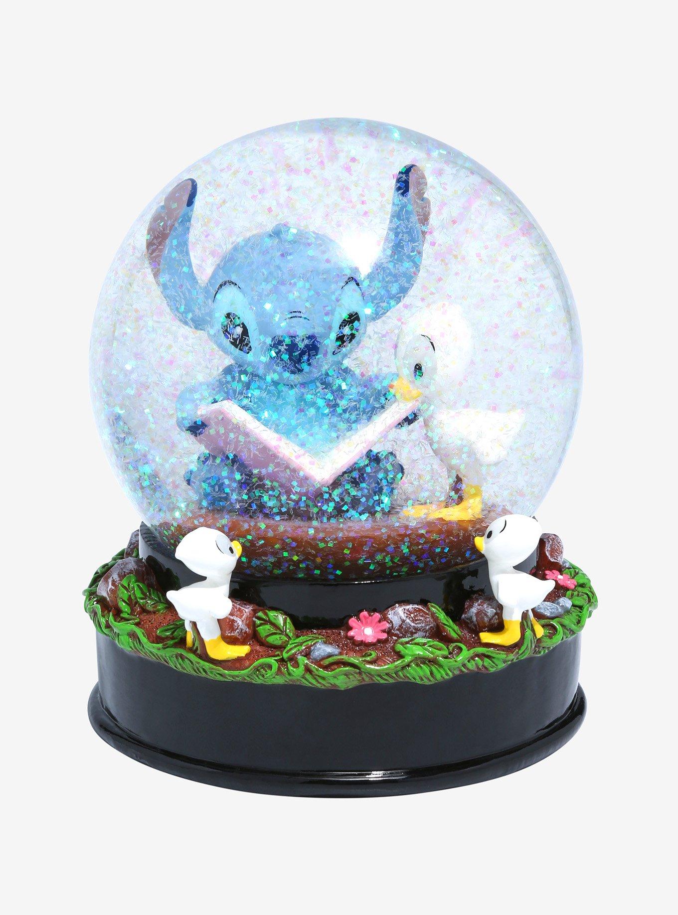 Disney Lilo & Stitch Stitch with Ducklings Snow Globe, , alternate
