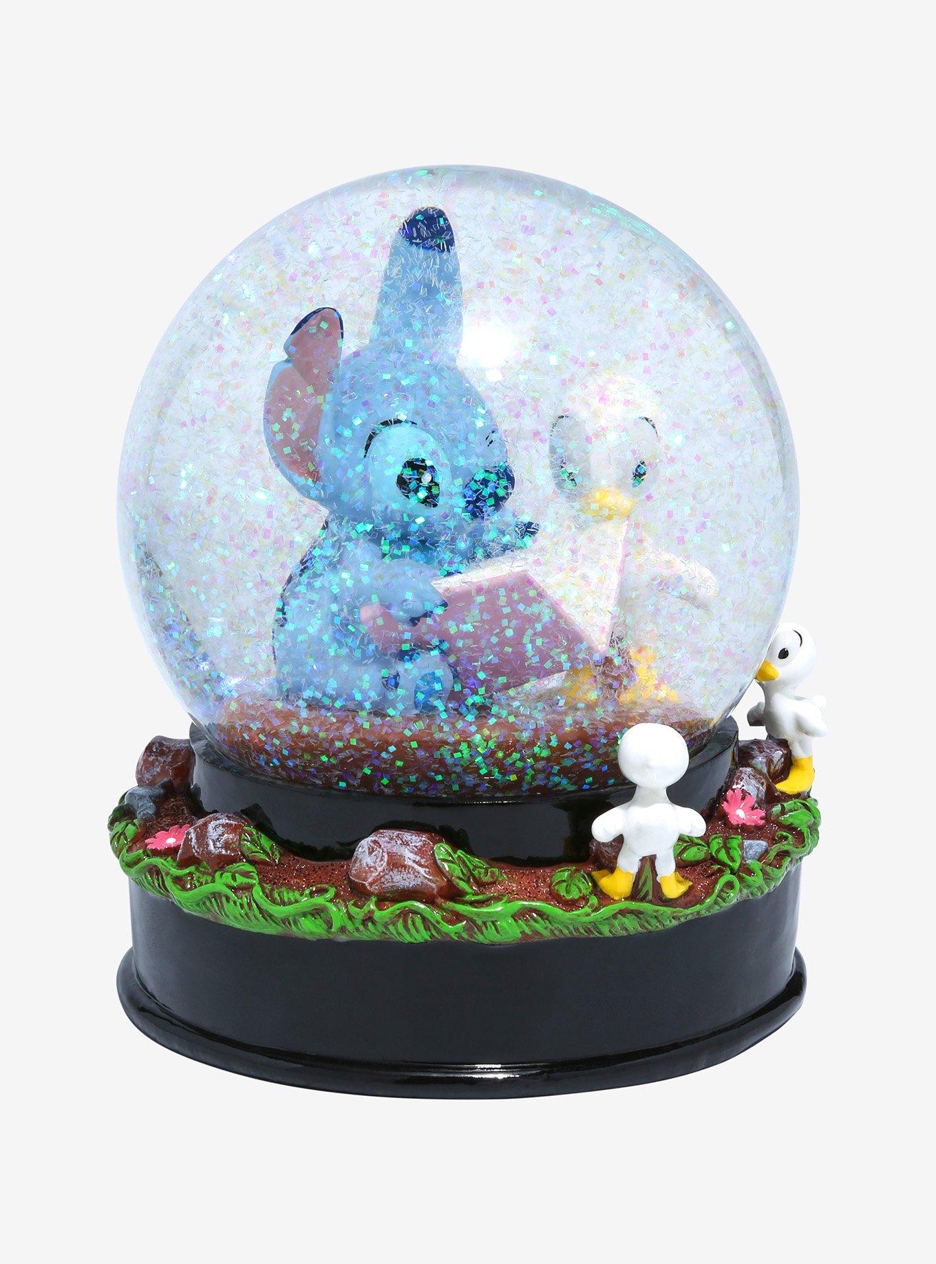Disney Lilo & Stitch Stitch with Ducklings Snow Globe, , alternate