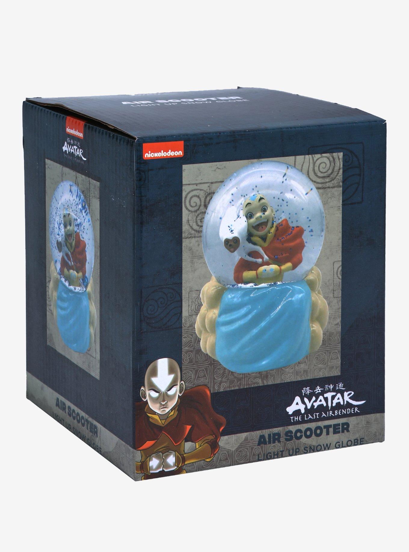 Avatar: The Last Airbender Aang & Momo Air Scooter Snow Globe, , alternate