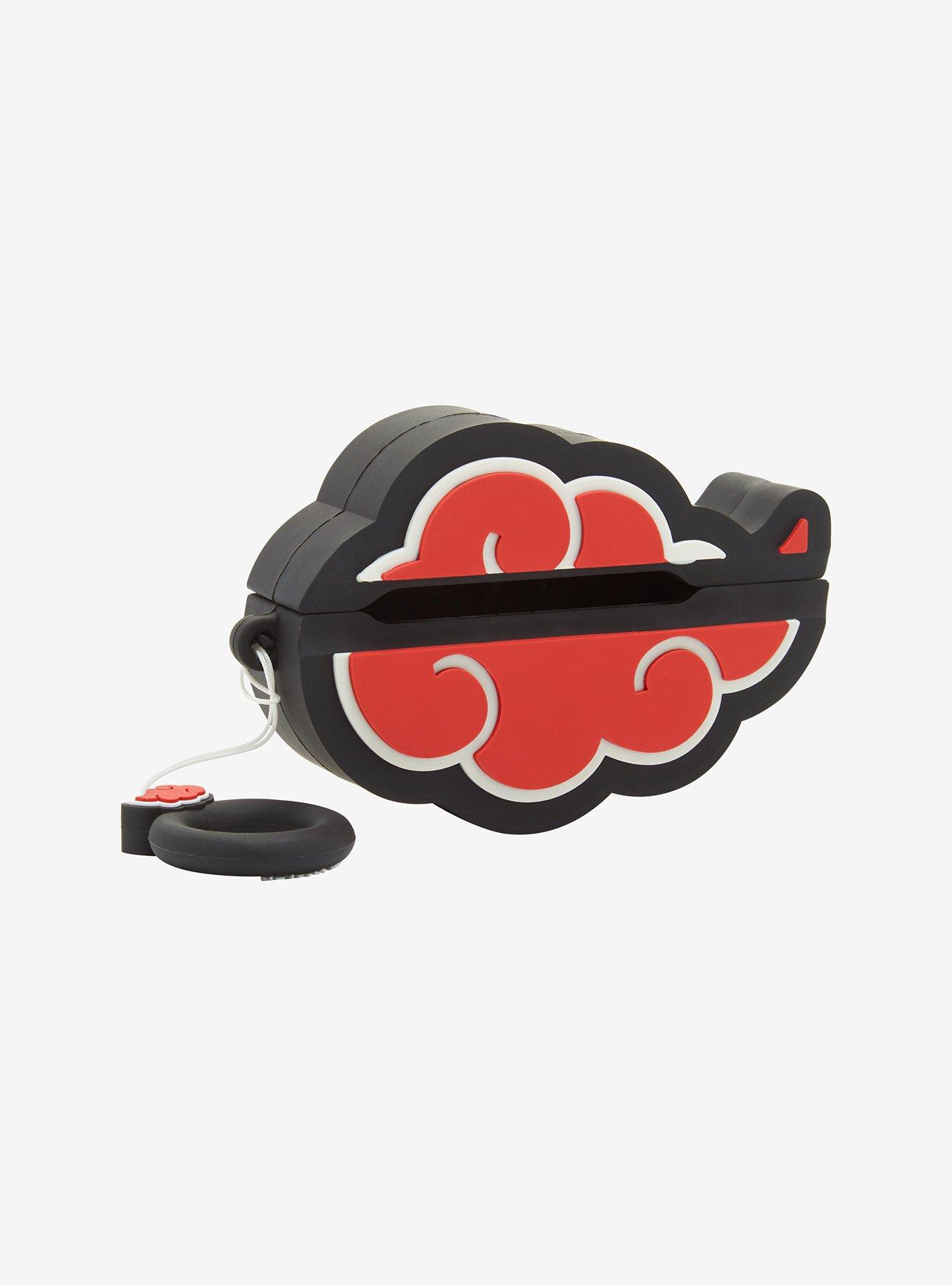 Naruto Shippuden Akatsuki Cloud Wireless Earbud Case Cover, , alternate