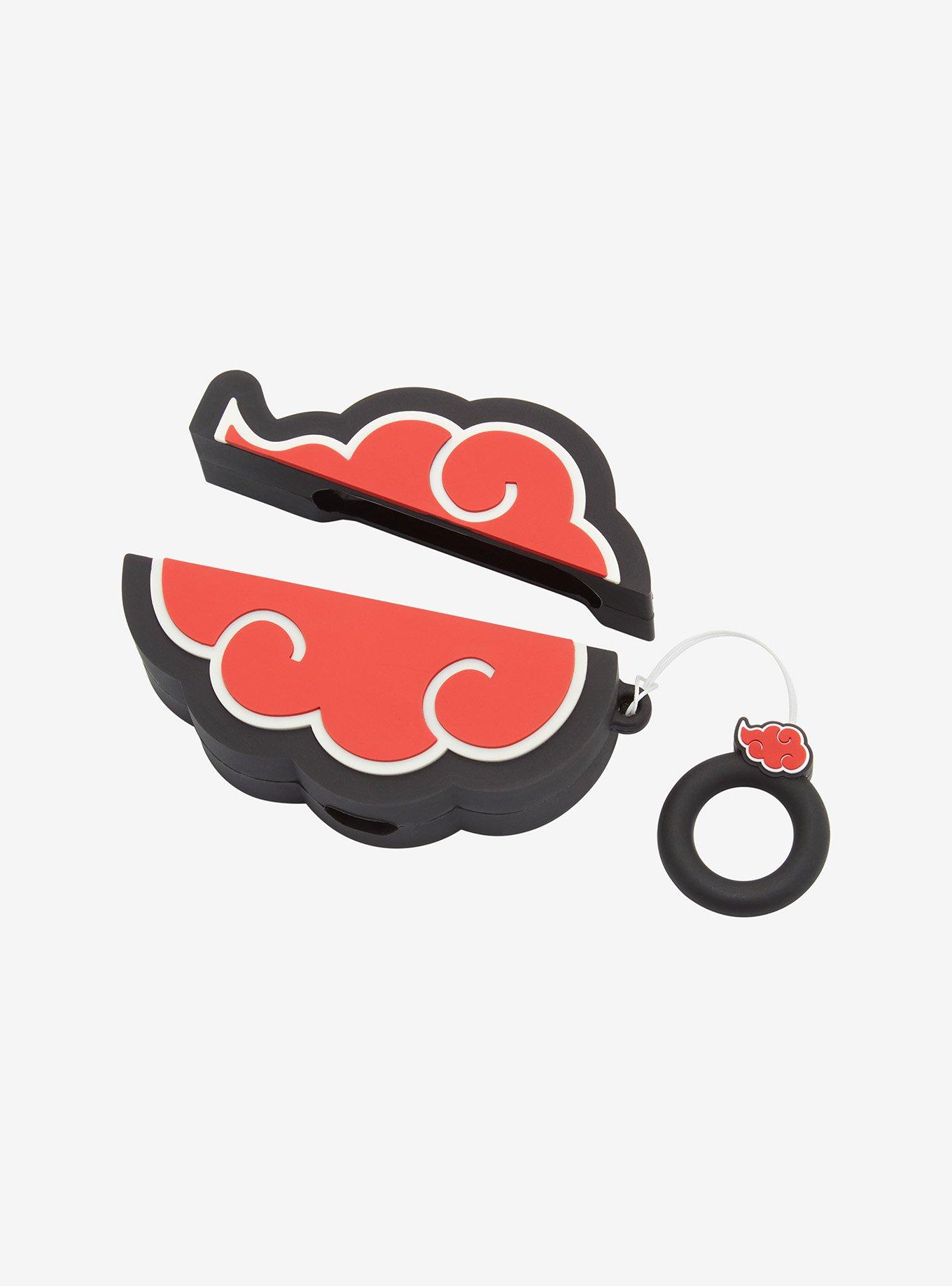 Naruto Shippuden Akatsuki Cloud Wireless Earbud Case Cover, , alternate