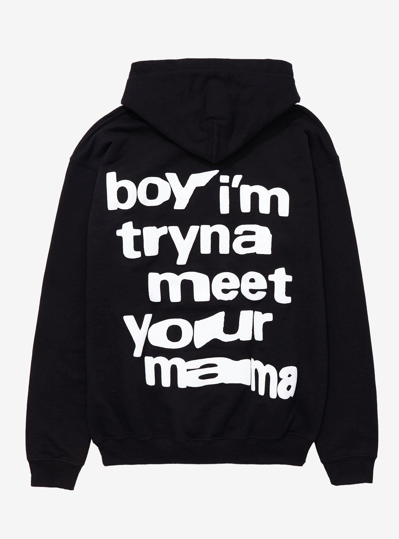 Ariana Grande Positions Girls Hoodie, BLACK, alternate