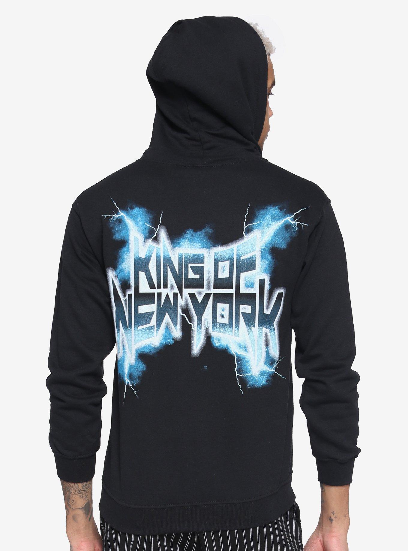 Pop Smoke King Of New York Hoodie, BLACK, alternate