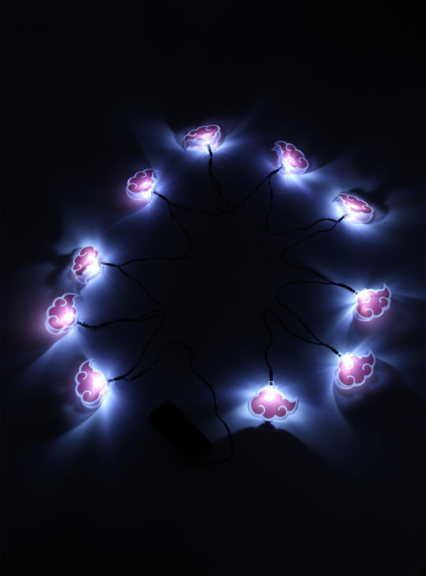 Naruto Shippuden Akatsuki Cloud String Lights, , alternate