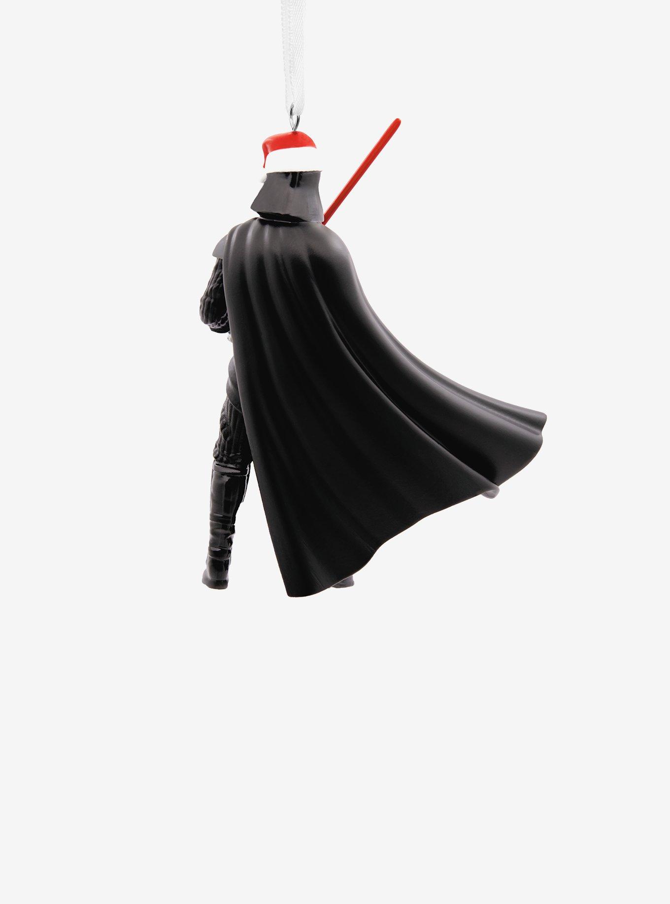 Hallmark Star Wars Darth Vader In Santa Hat Ornament, , alternate