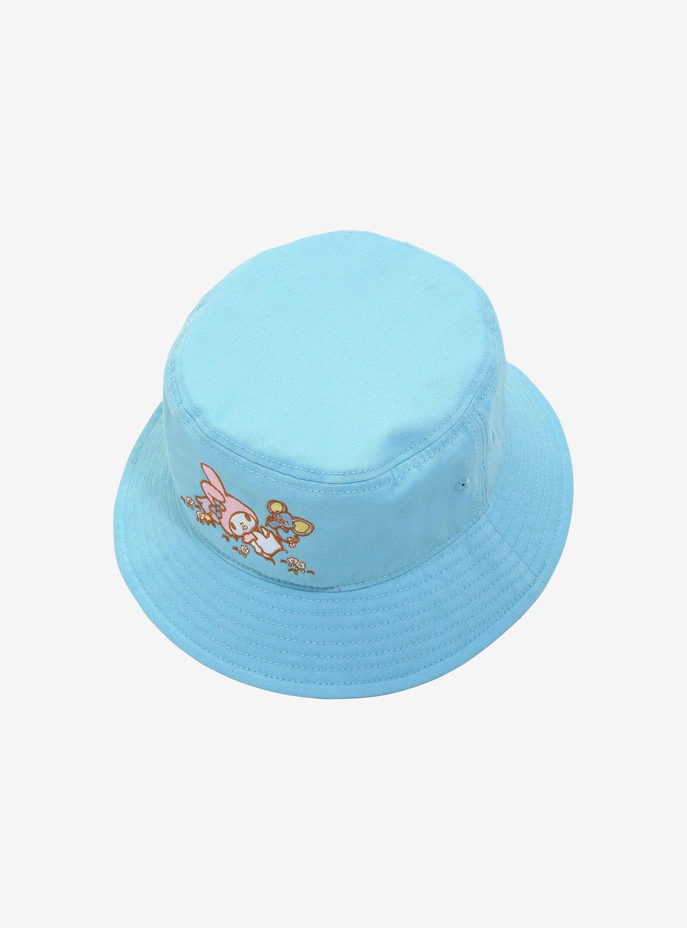 My Melody Pastel Blue Bucket Hat, , alternate