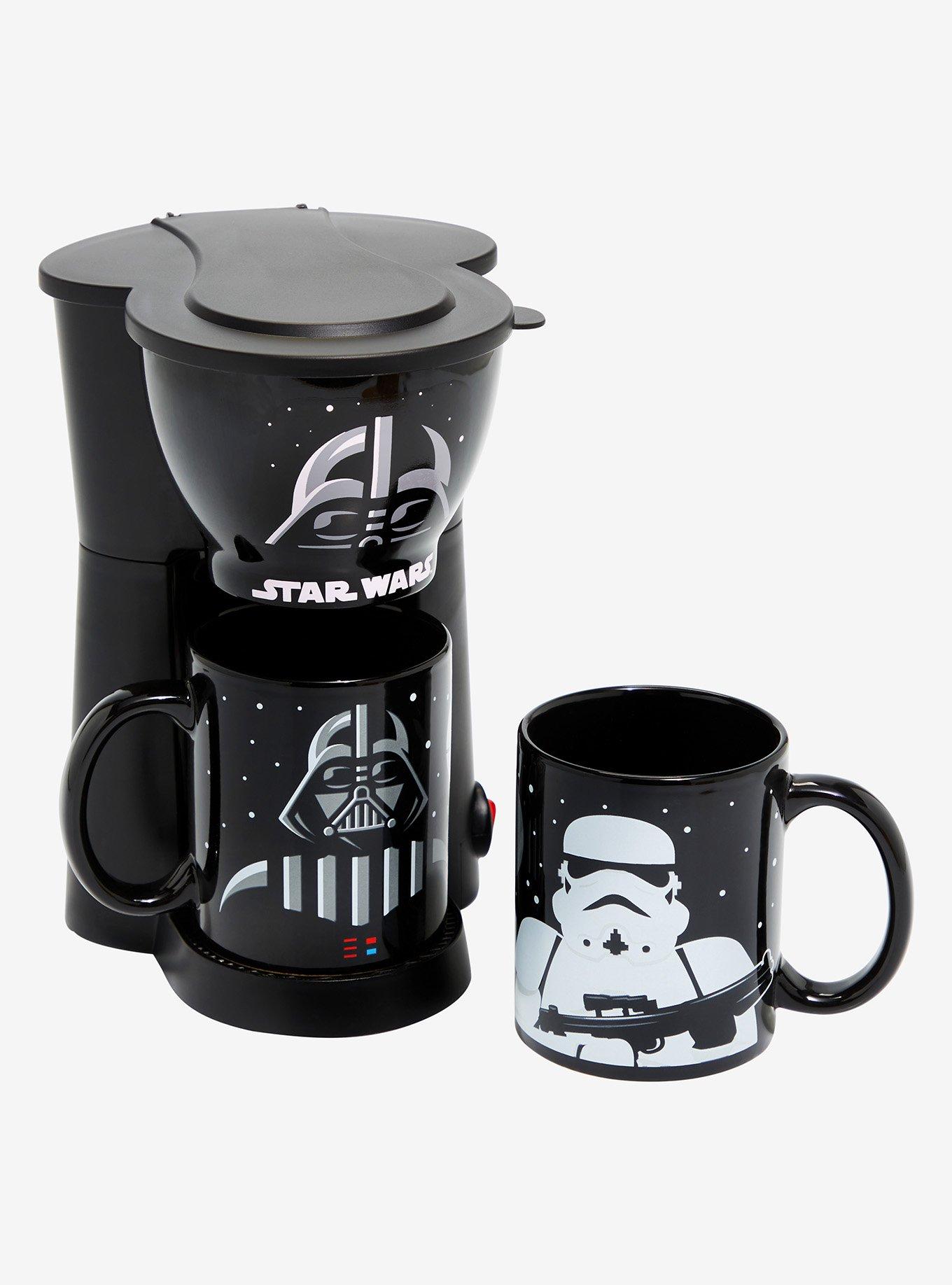 Star Wars Darth Vader/Stormtrooper Single Cup Coffee Maker w/ 2