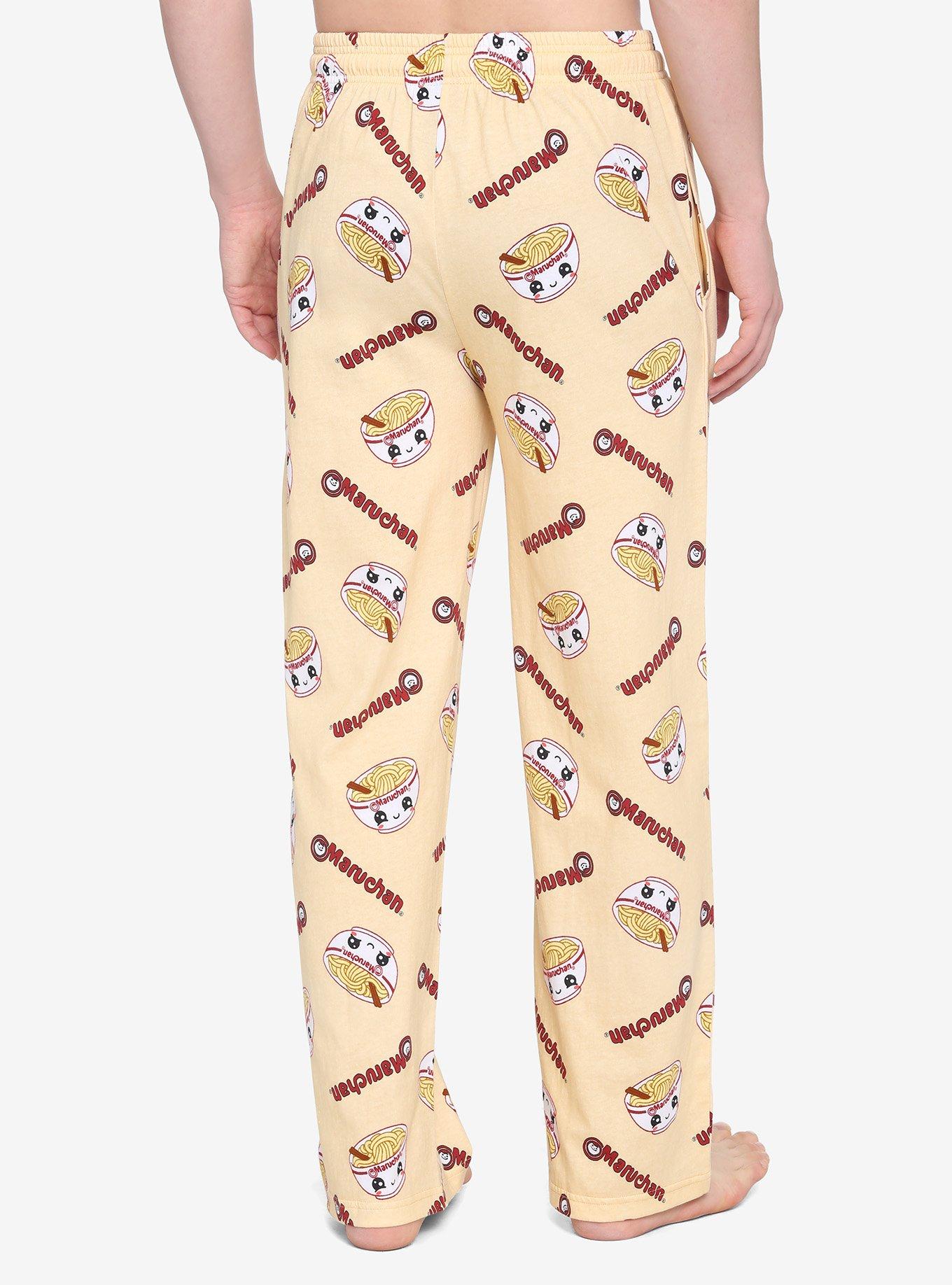 Maruchan Chibi Logo Pajama Pants, MULTI, alternate