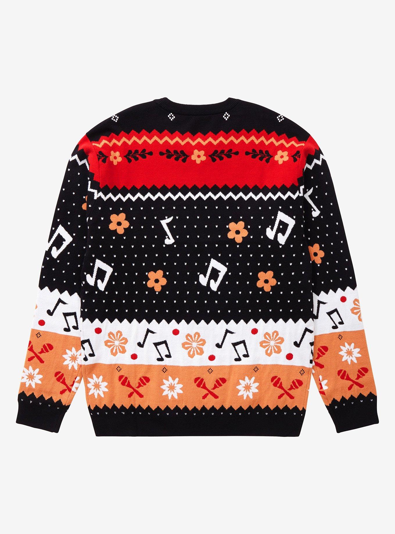 Disney Pixar Coco Feliz Navidad Holiday Sweater - BoxLunch Exclusive, MULTI, alternate