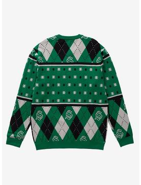 Harry Potter Slytherin Crest Holiday Sweater - BoxLunch Exclusive, , hi-res