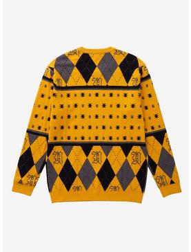 Harry Potter Hufflepuff Crest Holiday Sweater - BoxLunch Exclusive, , hi-res