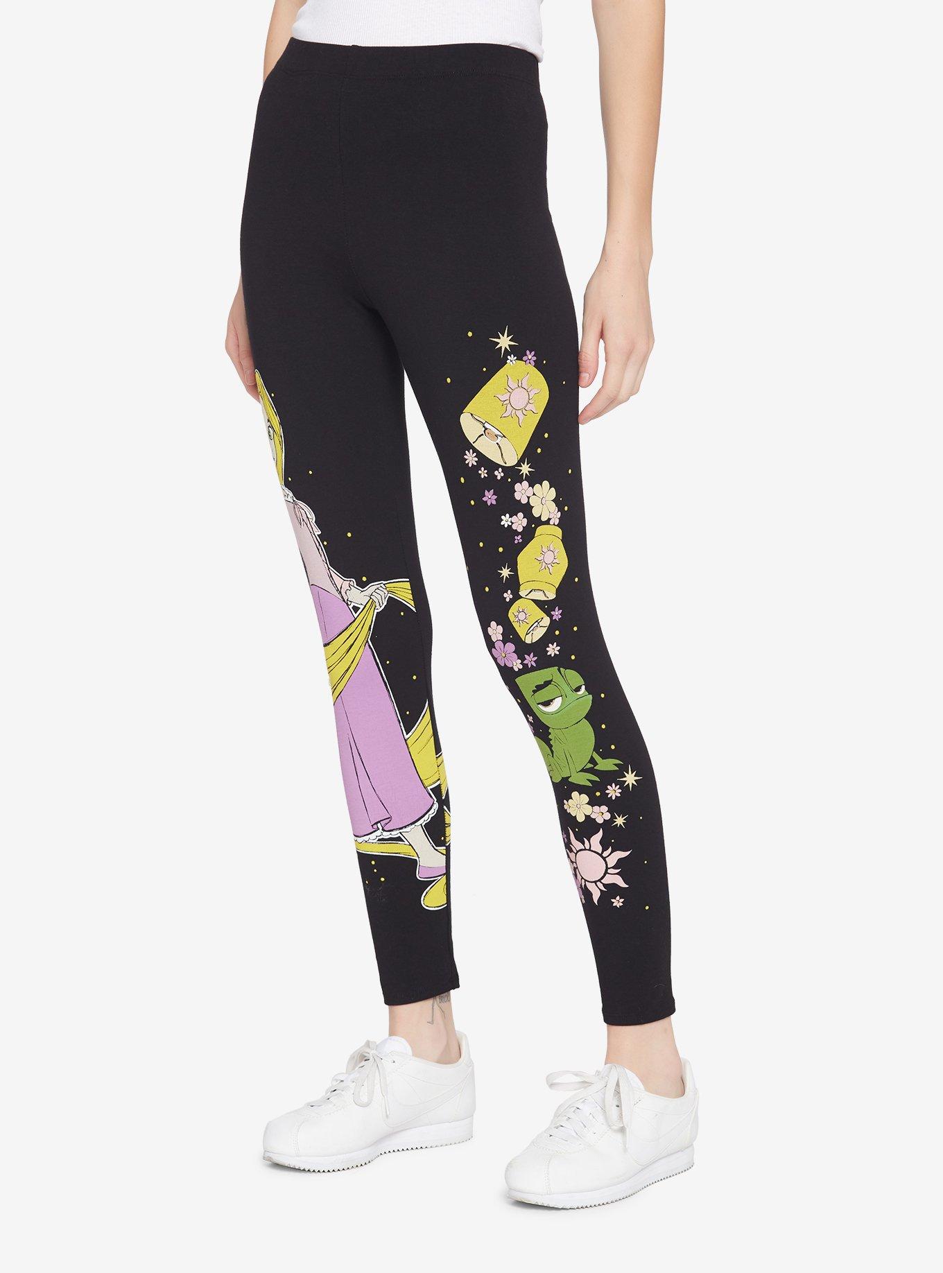 Disney Princess Tangled Rapunzel & Pascal Lantern Leggings, MULTI, alternate