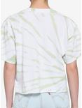 Frog Crystal Mushroom Tie-Dye Girls Crop T-Shirt, MULTI, alternate