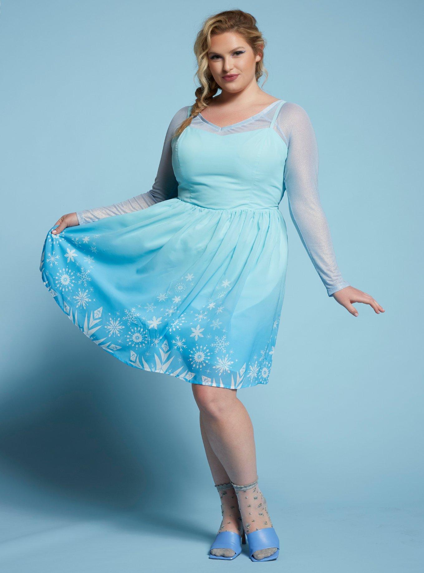 Plus Size Frozen Dress