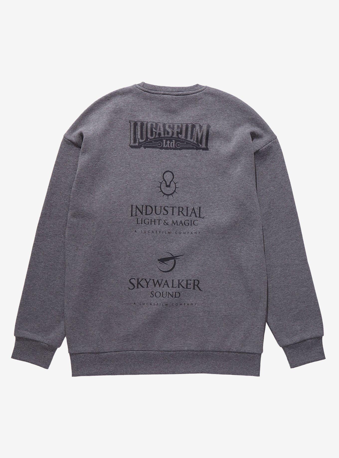 Our Universe Lucasfilm 50th Anniversary Star Wars Grey Sweatshirt Her Universe Exclusive, MULTI, alternate