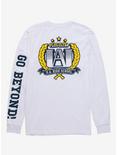 My Hero Academia U.A. High School Crest Long Sleeve T-Shirt - BoxLunch Exclusive, OFF WHITE, alternate