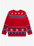 Our Universe Marvel Spider-Man Toddler Holiday Sweater - BoxLunch Exclusive, RED, alternate