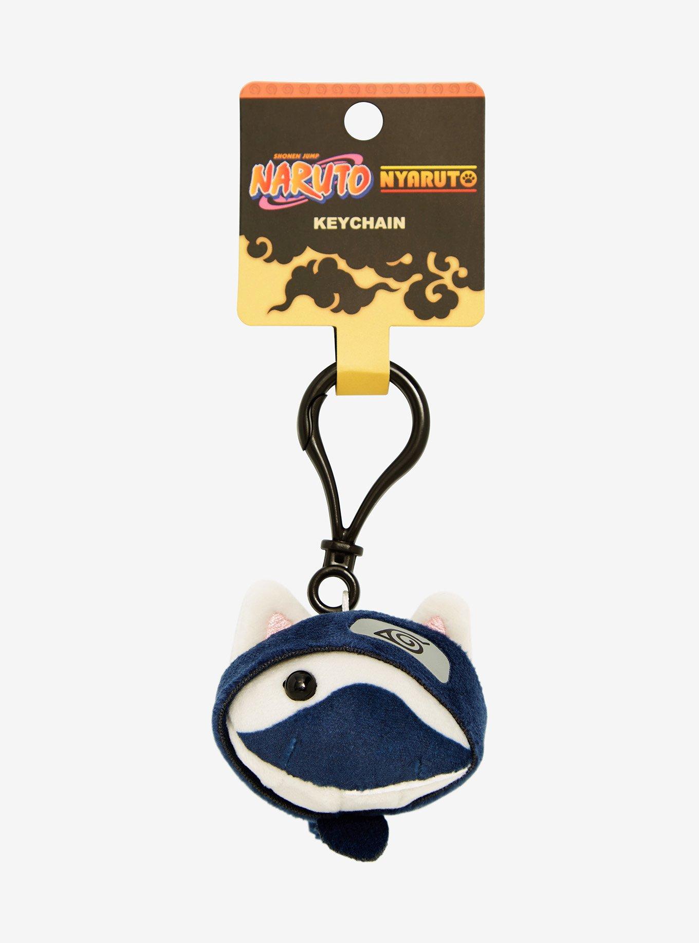 Nyaruto Kakashi Hatake Plush Bag Clip - BoxLunch Exclusive, , alternate