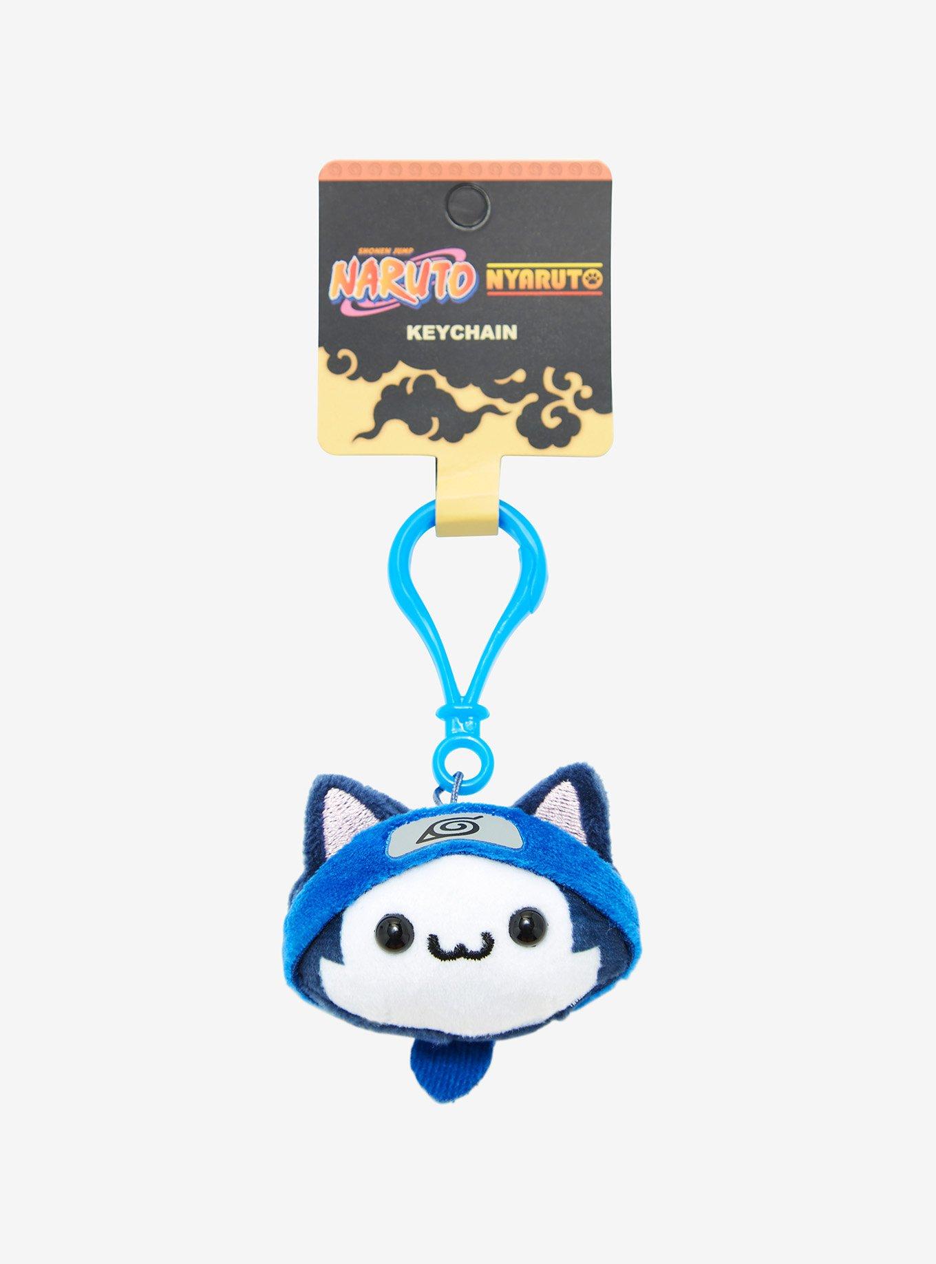 Nyaruto Sasuke Uchiha Plush Bag Clip - BoxLunch Exclusive, , alternate