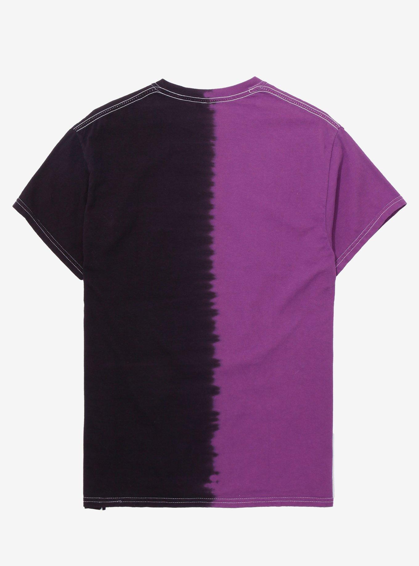 Danny Phantom Sam Manson Ultra-Recyclo-Vegetarian Women's Dip-Dye T-Shirt - BoxLunch Exclusive, PURPLE, alternate
