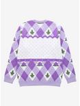 Her Universe Disney The Princess and The Frog Tiana Holiday Sweater - BoxLunch Exclusive, LIGHT PURPLE, alternate
